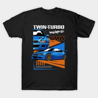 Twin Turbo GTR E46 T-Shirt